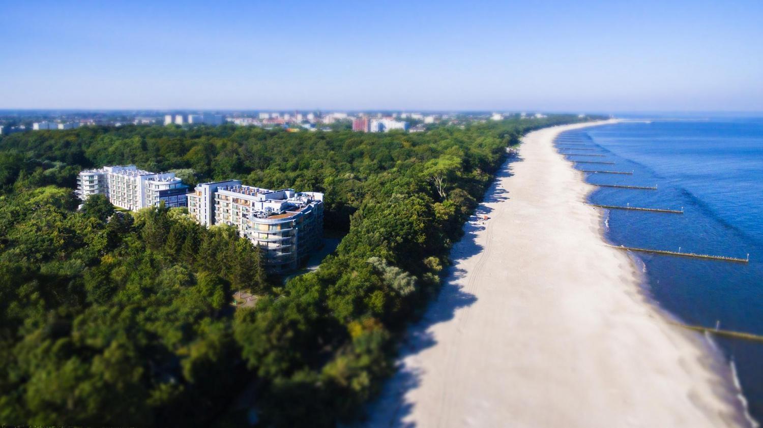 Kolobrzegu 50 Premium Widok Park Blisko Morza Plaza Apartament *